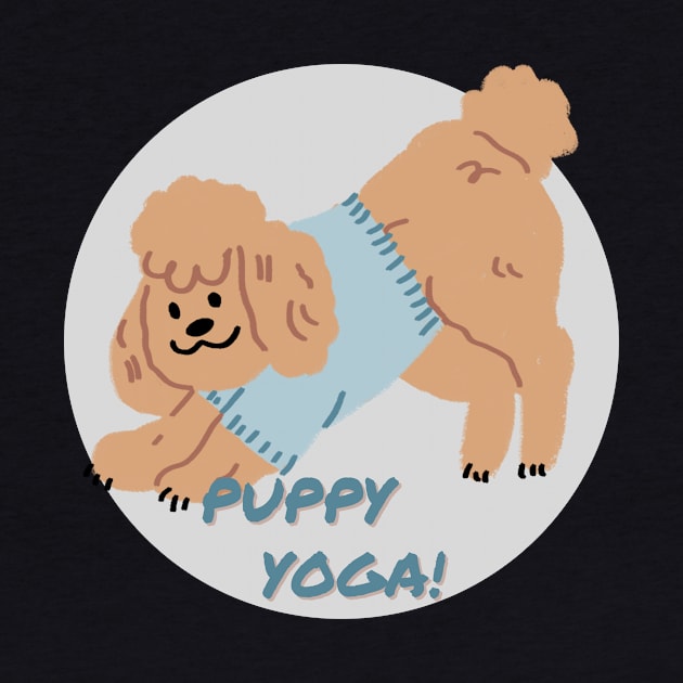 Puppy Yoga Poodle by Sleepy Time Tales